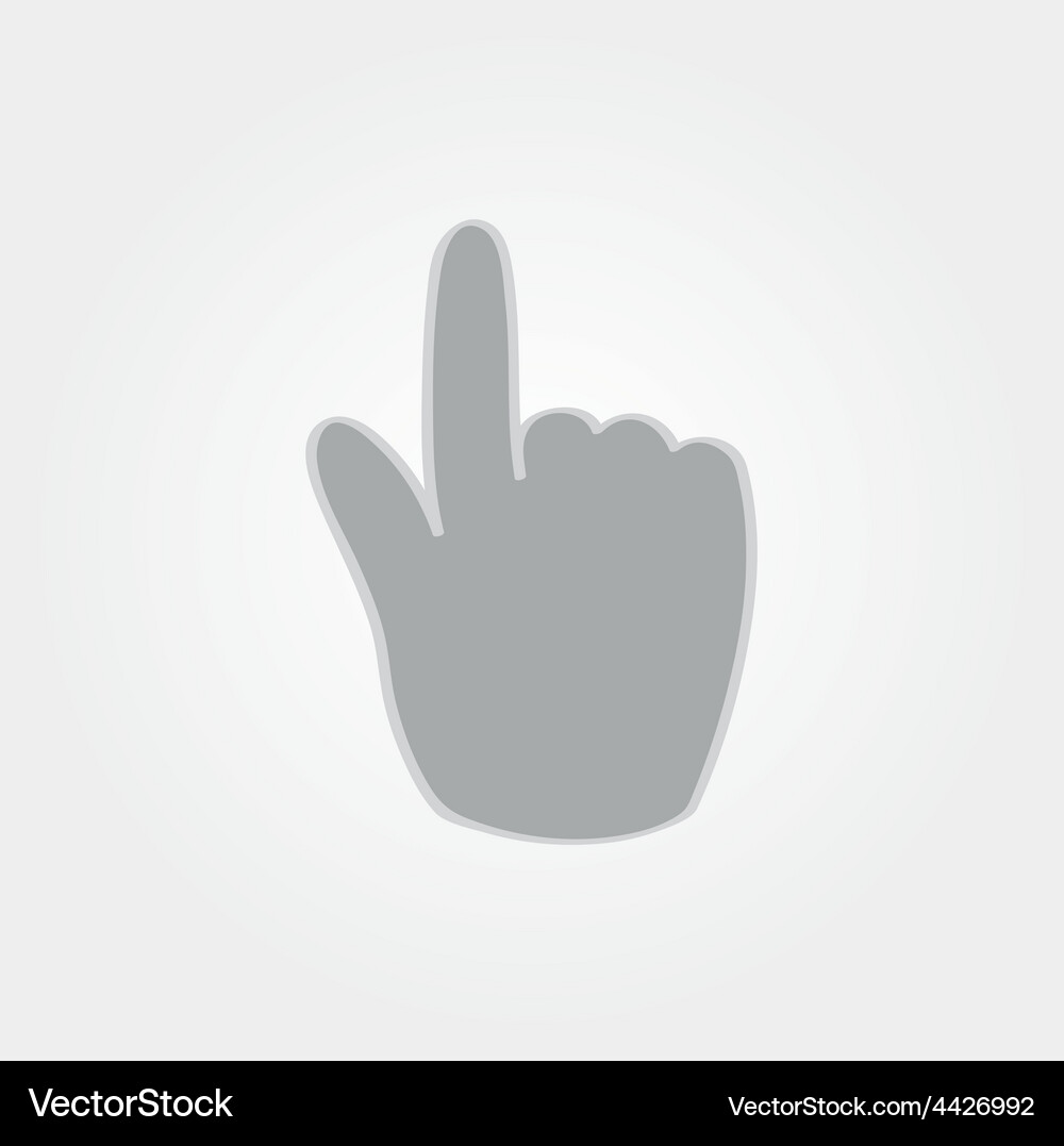 Hand pointer Vector Image