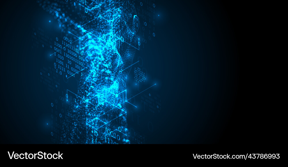 Abstract technological background using isometry Abstract technological background using isometry vector image