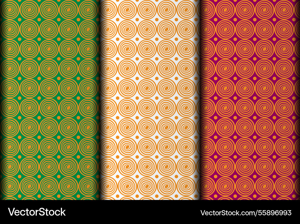 Circle style eps pattern design vector image