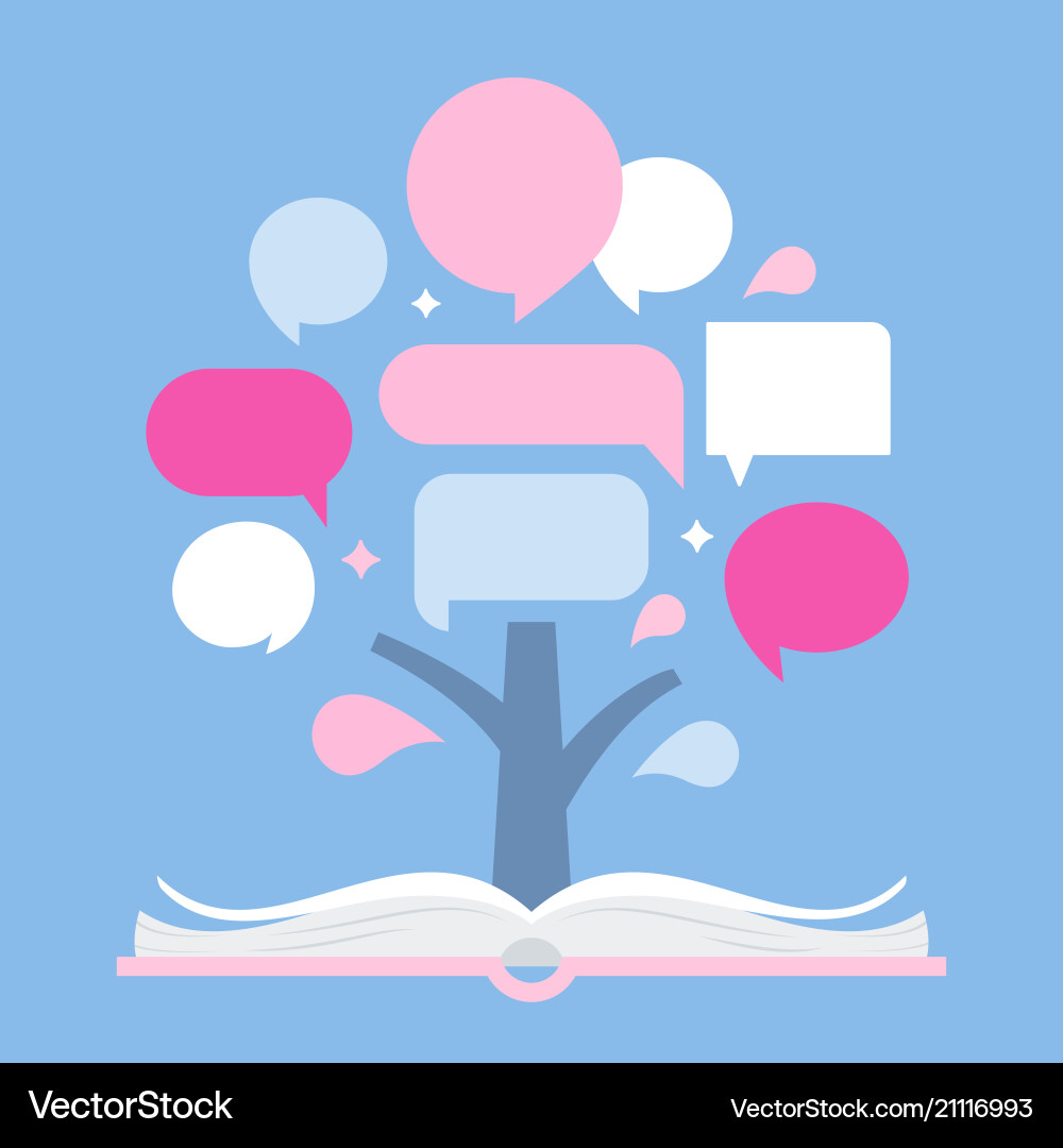 Quote & Data Presentation Template vector image