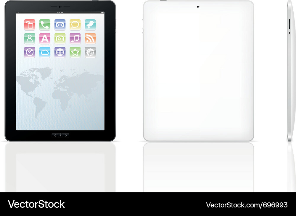 Tablet computer Vector Image