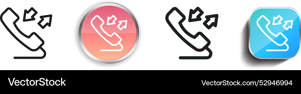 Conversation icon thin linear regular and button Vector Image