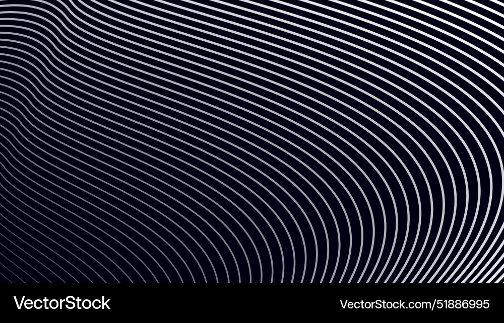Black background with curve line abstract Black background with curve line abstract Vector Image