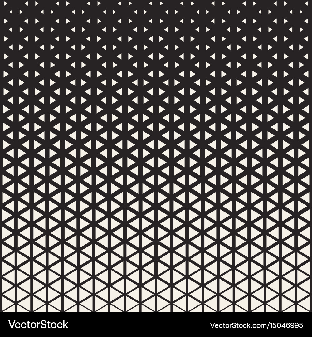 Geometric Triangle Pattern vector image