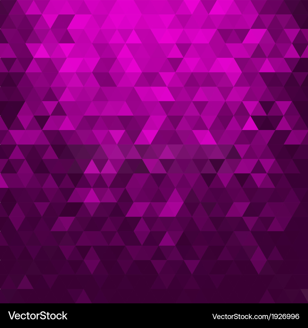 Abstract banner with triangle shapes Vector Image