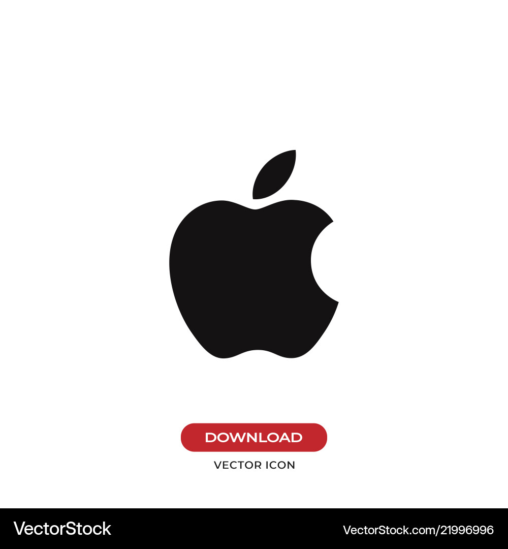 Apple icon Apple icon vector image