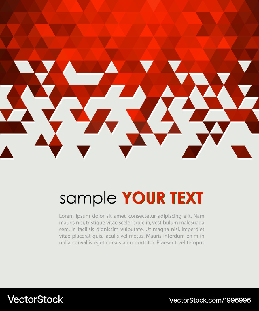 Geometric Technology Background vector image