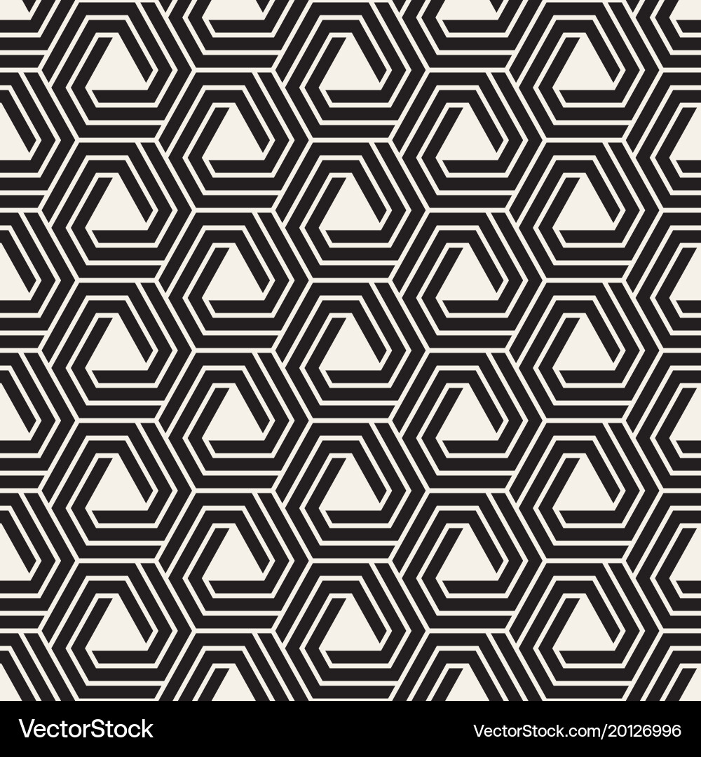 Modern Geometric Lattice Pattern Vector Image