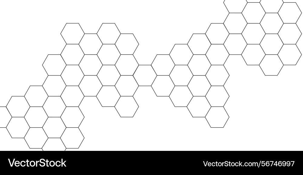 Abstract hexagon background Abstract hexagon background Vector Image