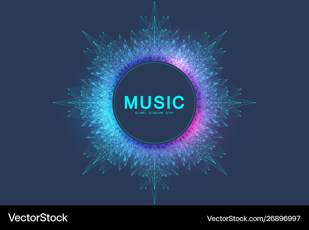 Bunte Musik und Tanz Nacht Party Banner Bunte Musik und Tanz Nacht Party Banner vektorbild