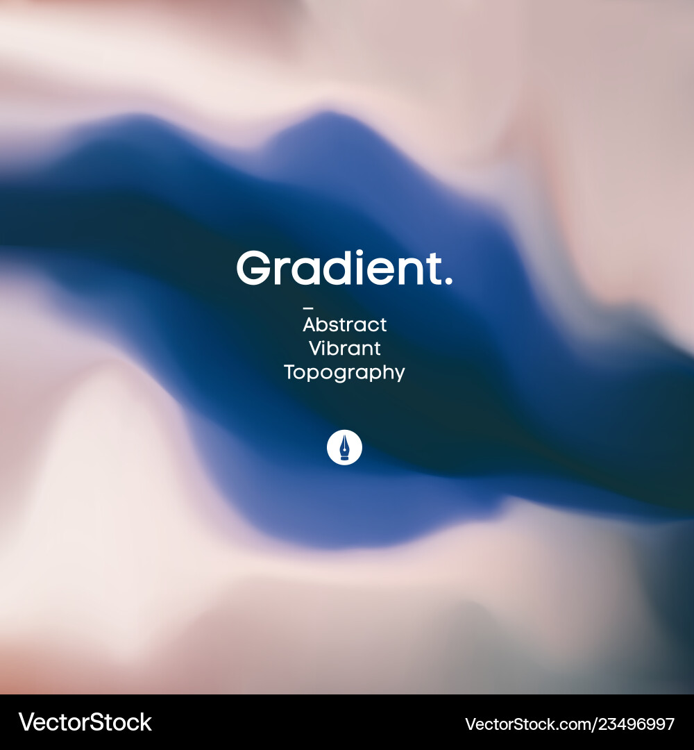 Fluid Gradient Abstract Background vector image