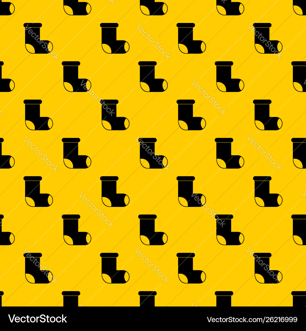 Felt boot pattern Vector Image