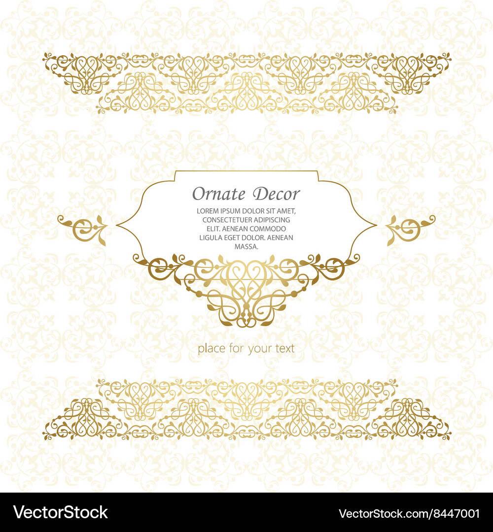 Elegant element for design template Vector Image