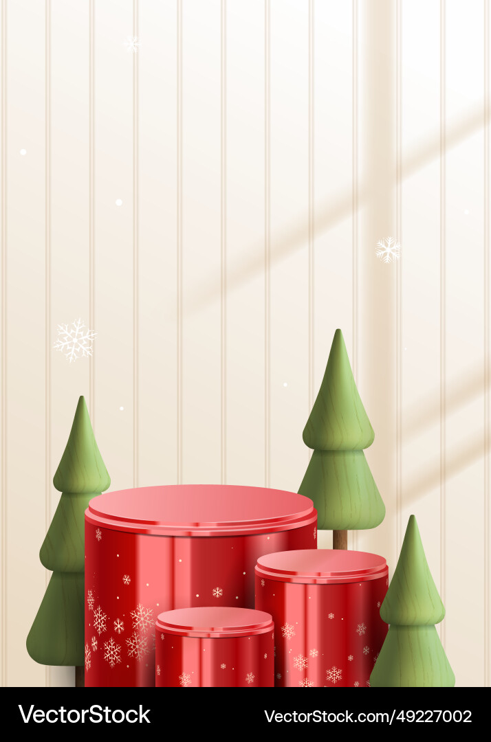 Abstract mock up vertical scene snowflakes Abstract mock up vertical scene snowflakes Vector Image