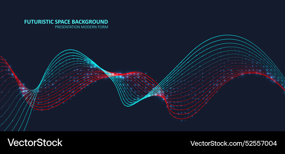 Abstract colored dynamic waves Abstract colored dynamic waves Vector Image