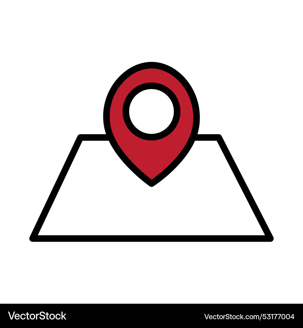 Geolocation sign on map app button phone template Geolocation sign on map app button phone template vector image