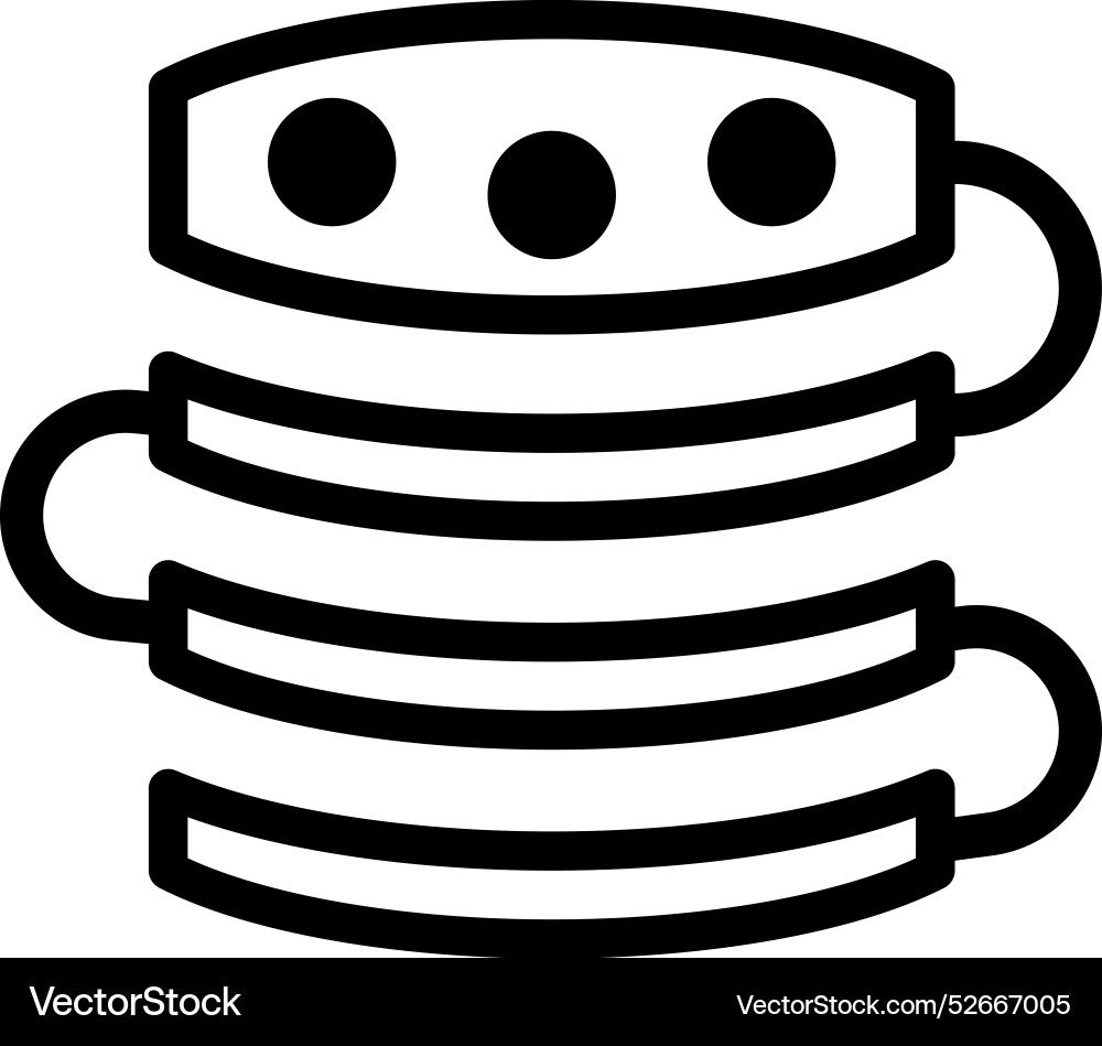 Database storage data icon Vector Image
