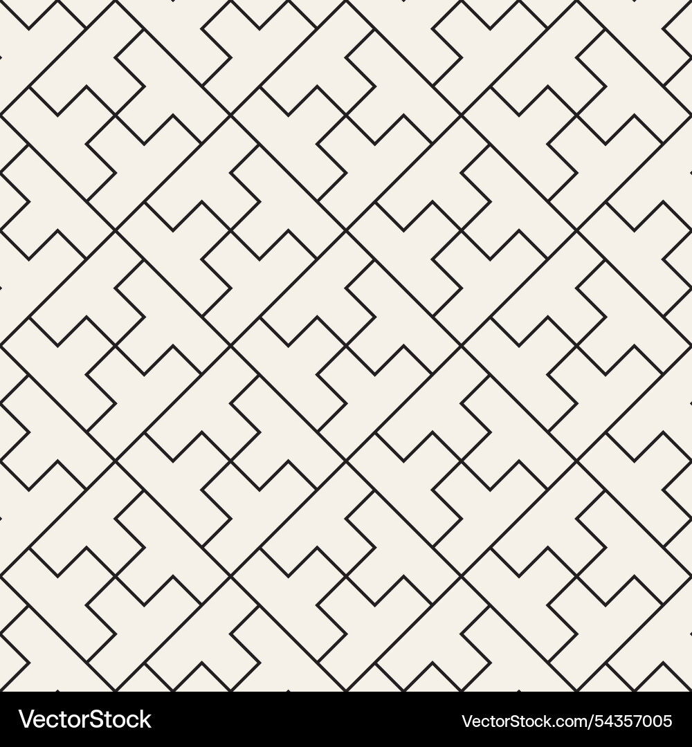 Seamless pattern repeating geometric elements Seamless pattern repeating geometric elements vector image