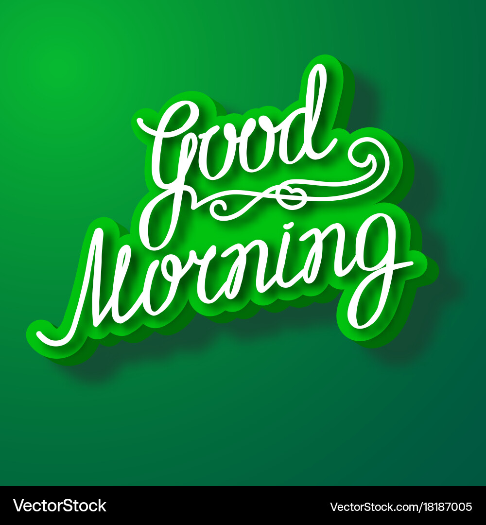 Typographic abstract template Vector Image