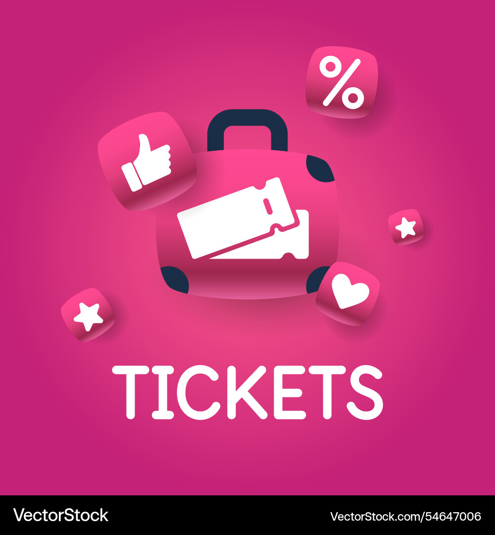 Conceptual poster sales and discounts of airplane Conceptual poster sales and discounts of airplane vector image