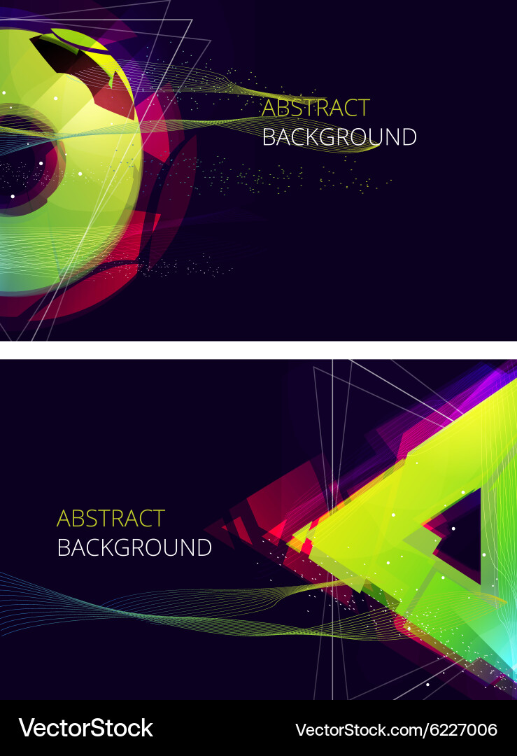 Dynamic Abstract Background vector image