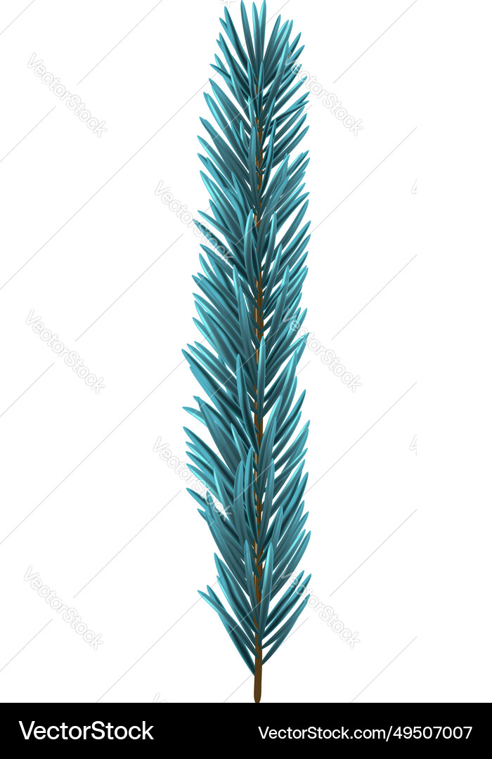 Blaue weihnachten fir branch Blaue weihnachten fir branch vektorbild