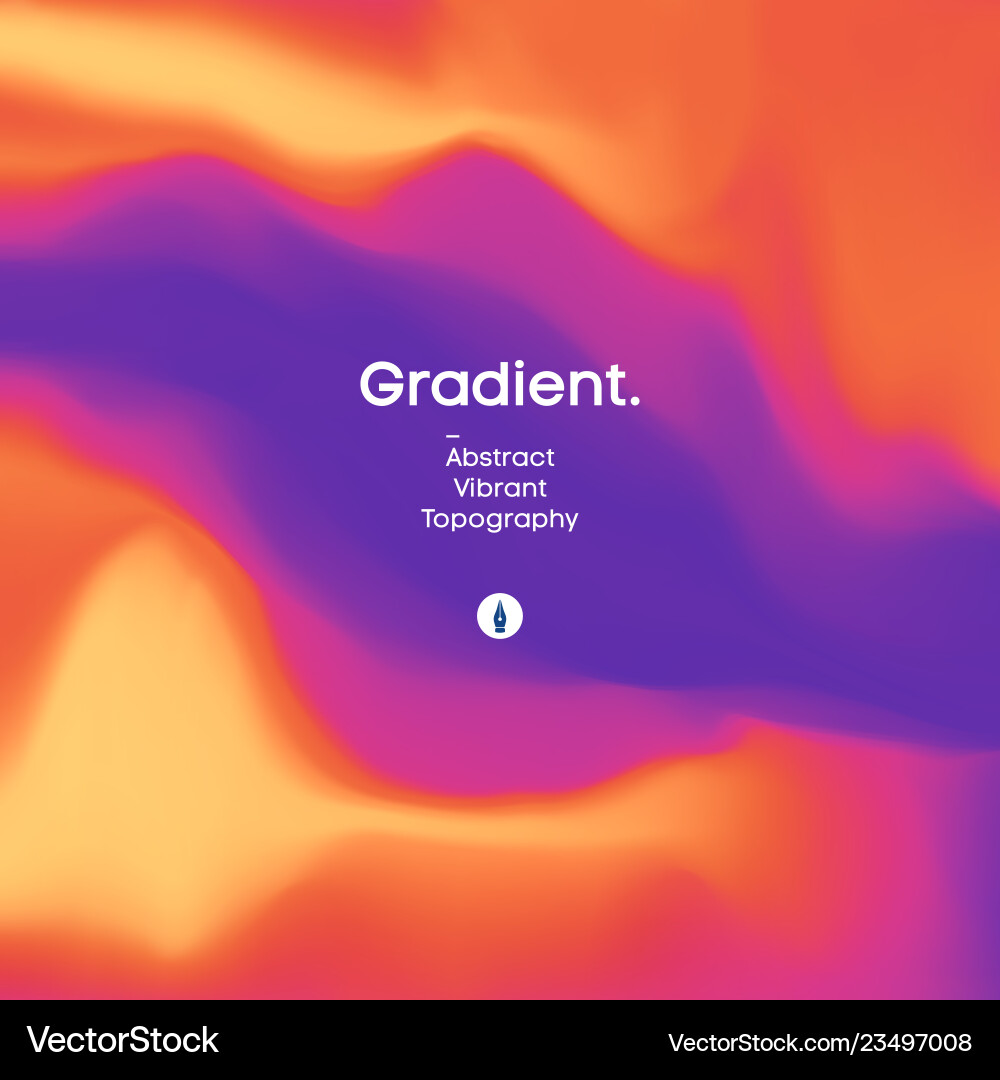 Fluid gradient background design futuristic Fluid gradient background design futuristic Vector Image
