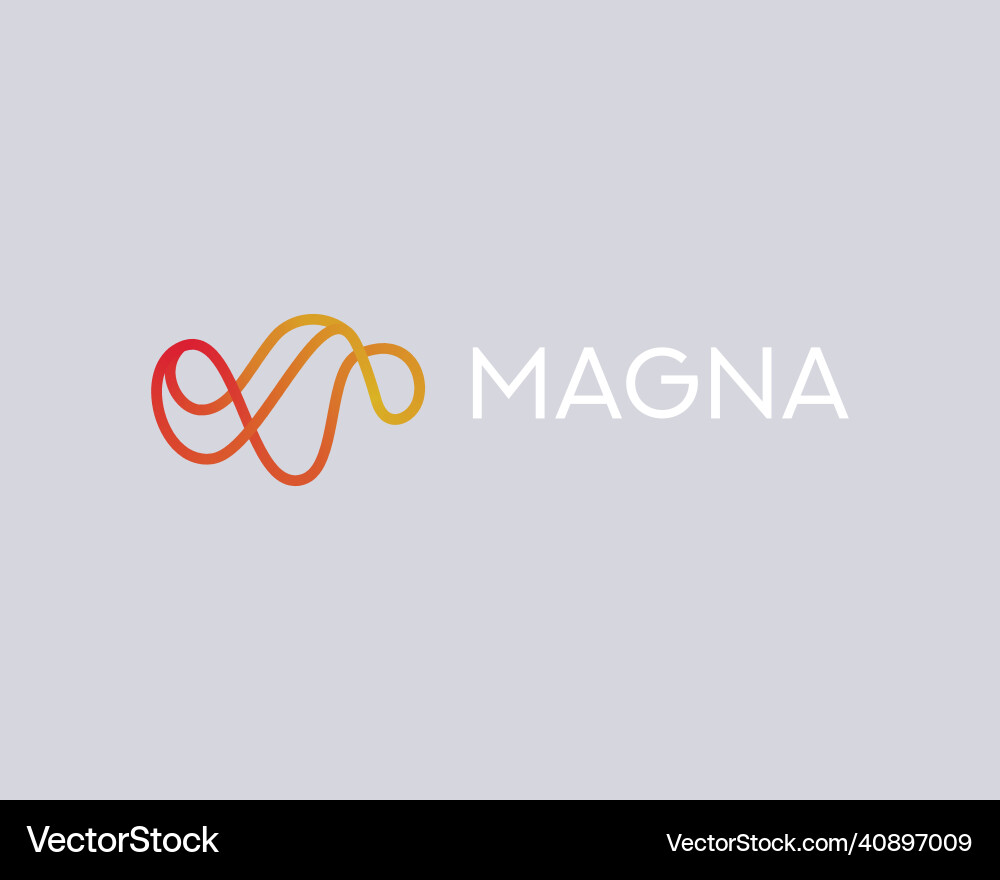 Abstract linear waves lines loops logo icon Abstract linear waves lines loops logo icon vector image