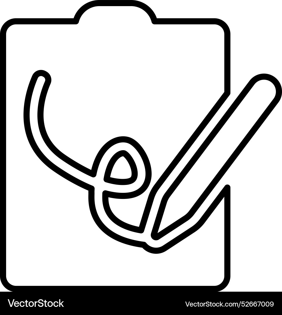 Design prototype sketch icon outline vector image