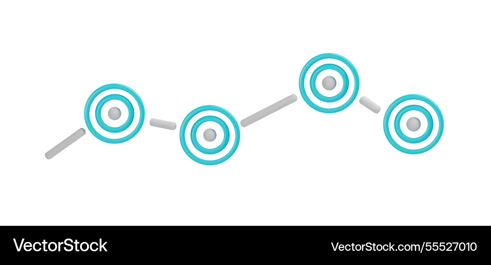3d render data visualization 3d render data visualization vector image
