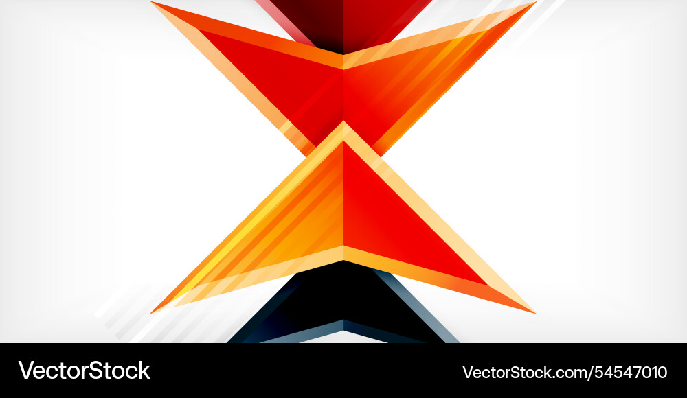 Abstract background color triangles and arrows Abstract background color triangles and arrows vector image