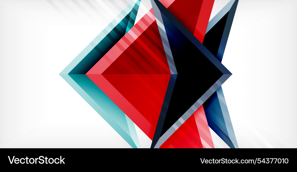 Arrows with 3d effect abstract background Arrows with 3d effect abstract background vector image
