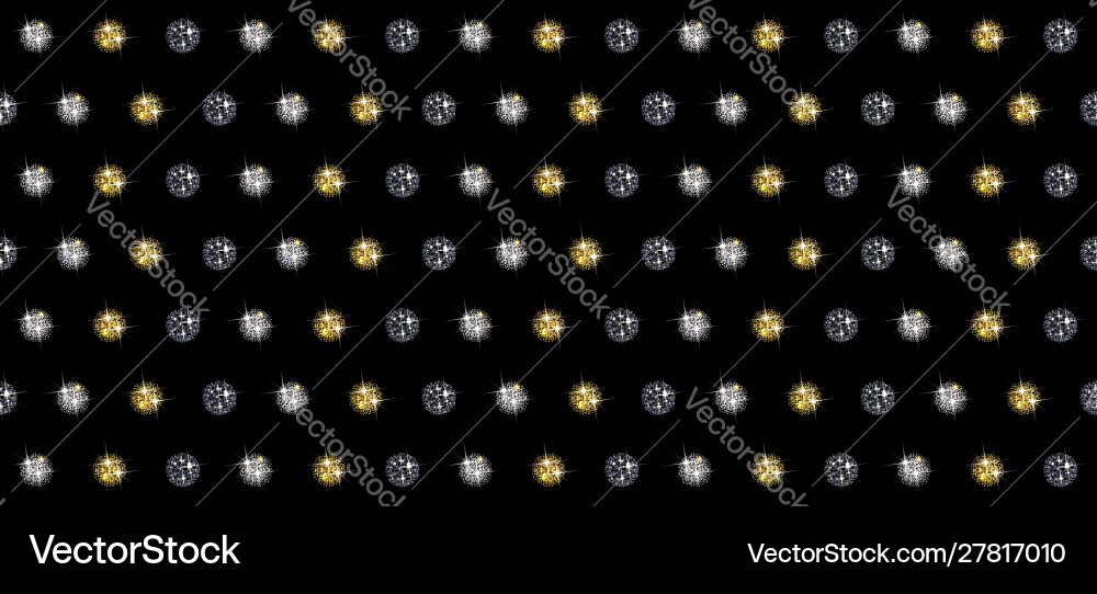 Sparkling Sequins Pattern vector image