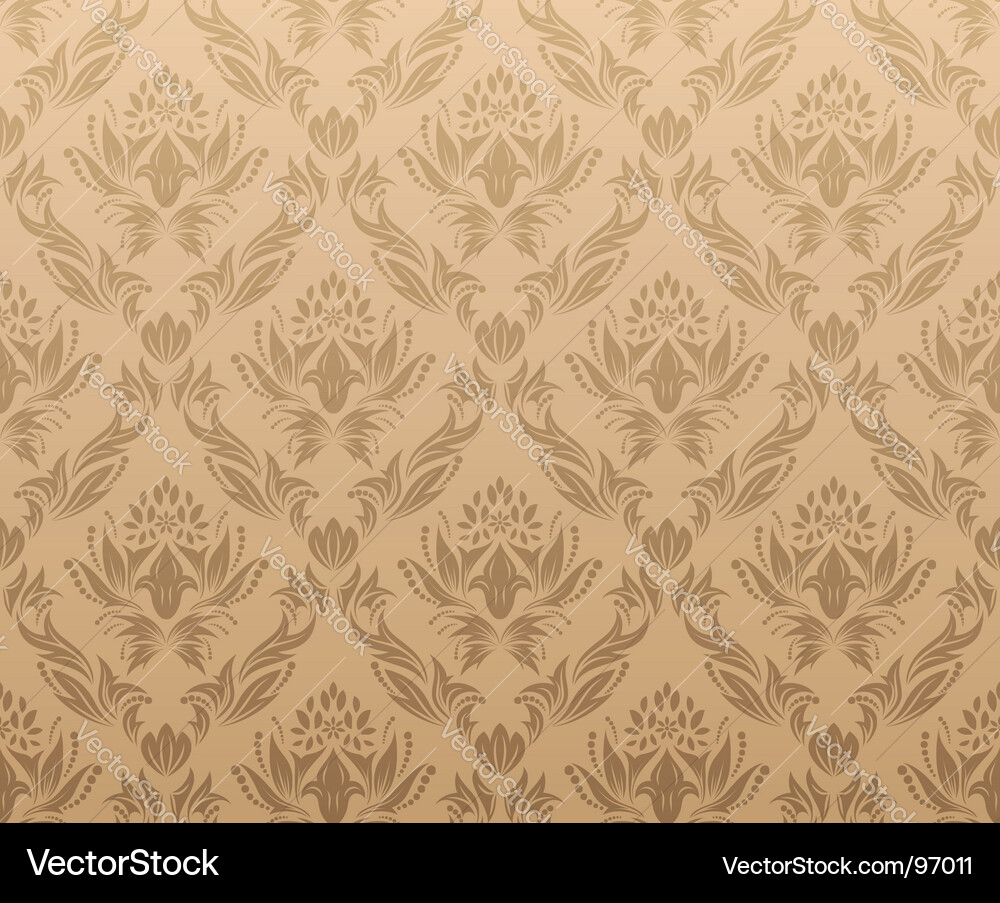 Damask pattern Vector Image