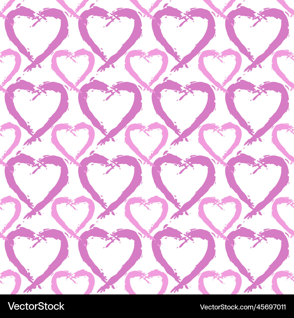 Love seamless pattern background – Free Vector | VectorStock
