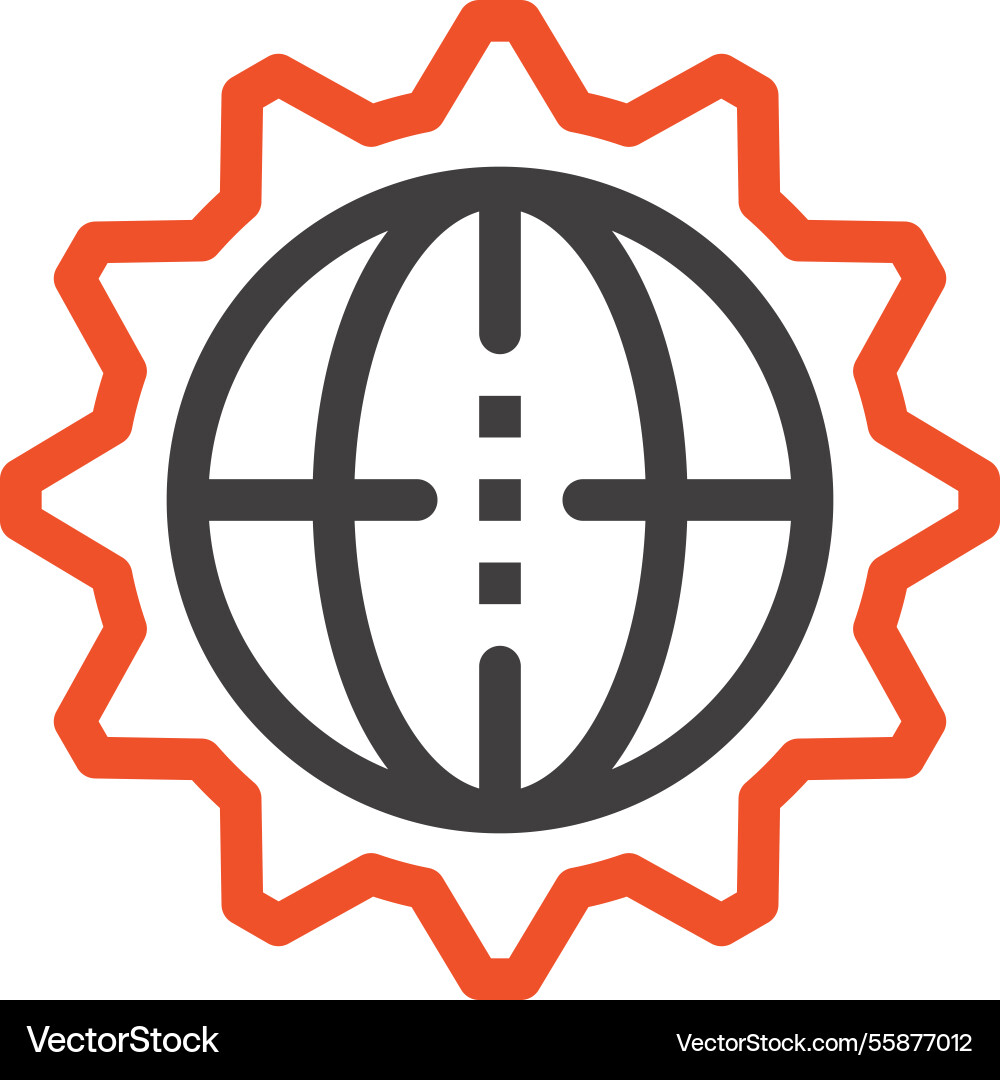 Global processing Global processing vector image