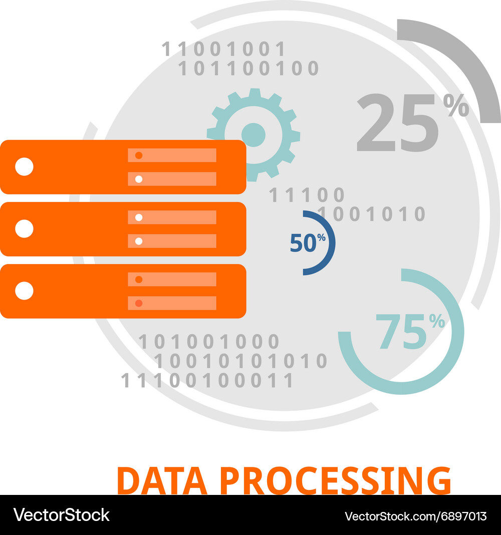 Data Flow and Processing Vector Image