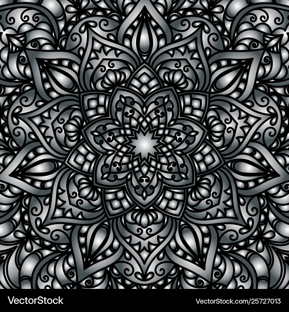 Mandala pattern background Vector Image