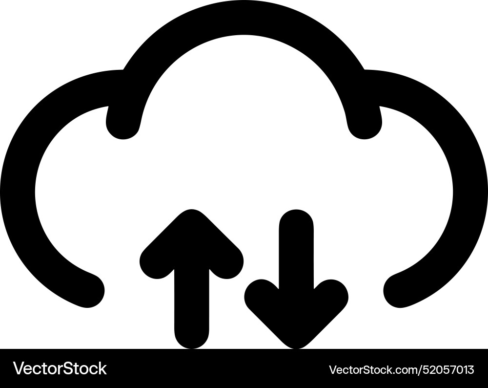 Upload outline icon symbol image Upload outline icon symbol image Vector Image