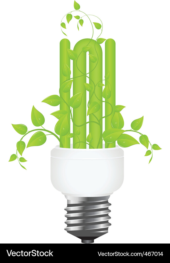 Power saving Vector Image