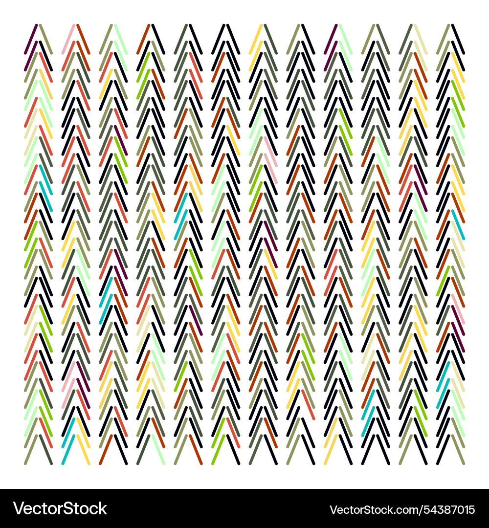 Abstract zigzag seamless print pattern Royalty Free Vector