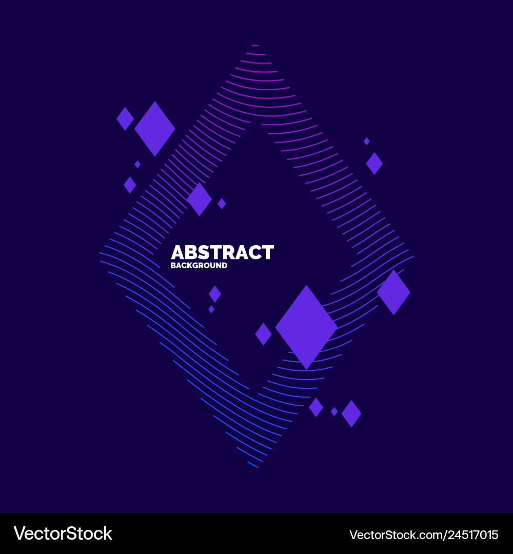 Modern abstract element with dynamic waves Modern abstract element with dynamic waves Vector Image