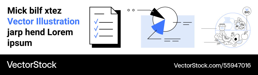 Document checklist data charts and teamwork Document checklist data charts and teamwork vector image