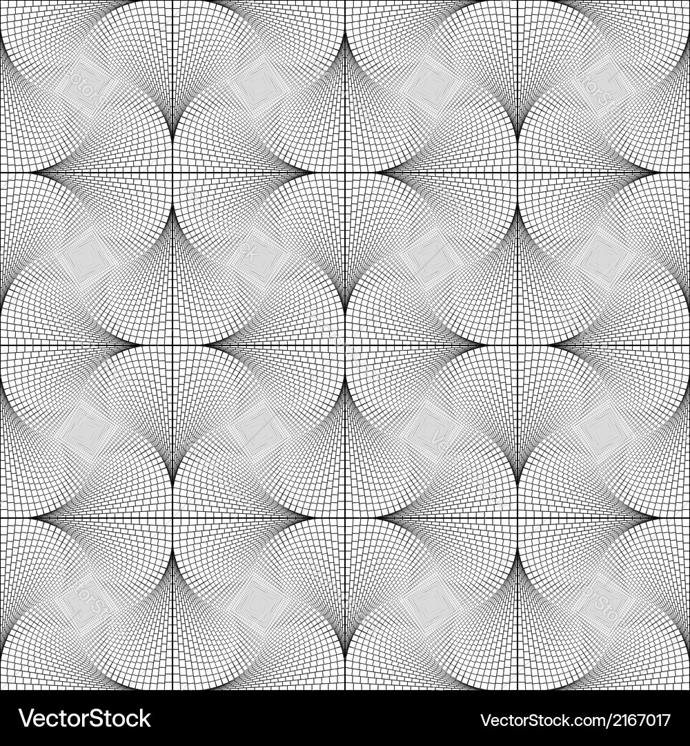 Design seamless twirl movement checked pattern Vector Image
