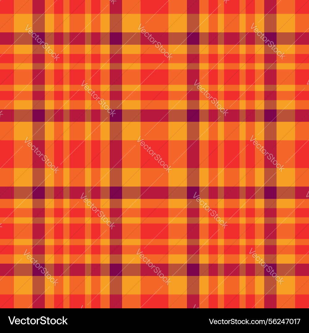 String plaid textile pixel seamless check pattern vector image