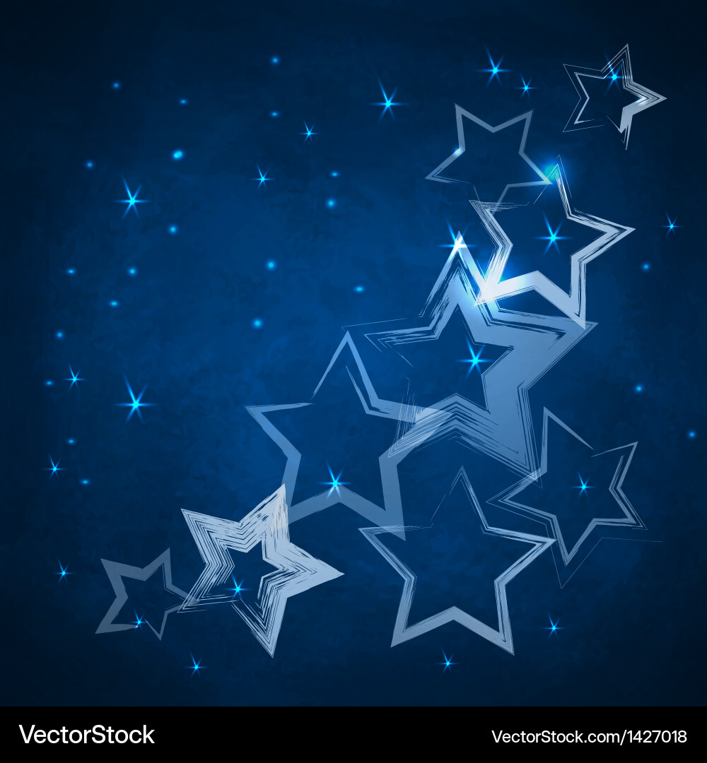 Abstract dark triangular background vector image