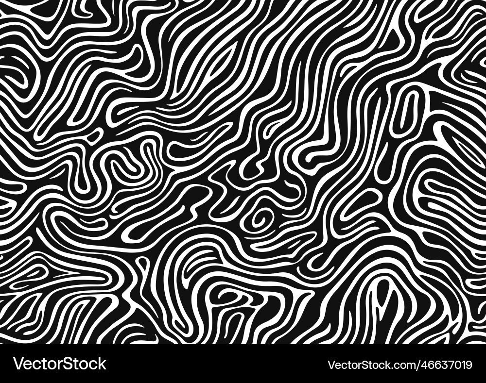 Abstract Wavy Texture Pattern vector image
