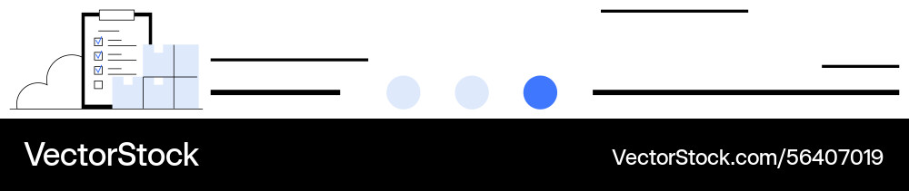 Digital checklist with cloud storage and loading Digital checklist with cloud storage and loading vector image