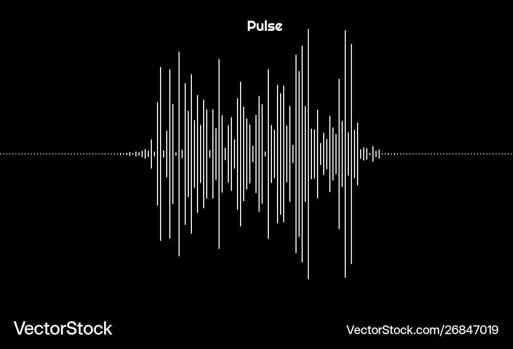 Graph Pulsation gemacht Linien Designelement Graph Pulsation gemacht Linien Designelement vektorbild