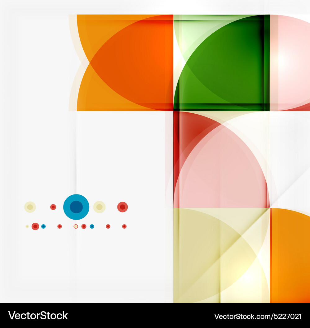 Semicircle triangle pattern Vector Image